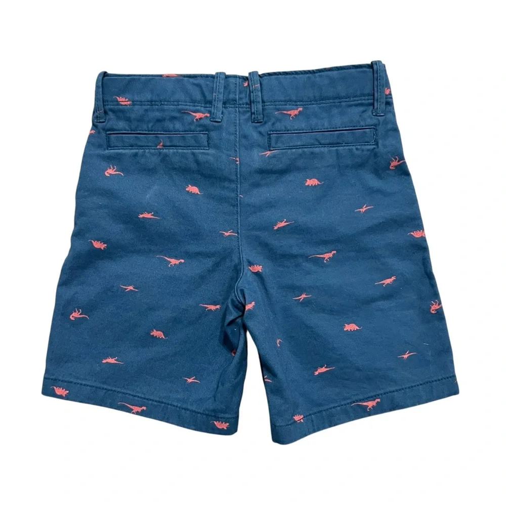 Baby GAP 5Y Blue & Pink Dinosaur Print Shorts